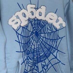 Spider Web Graphic Hoodie